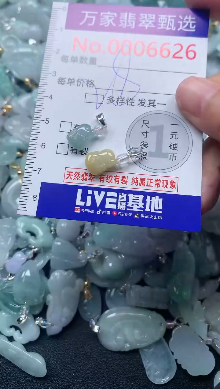 颈饰未镶嵌翡翠6626