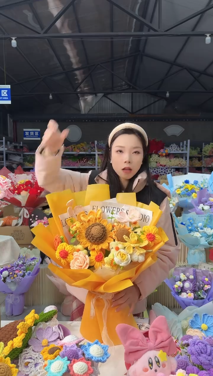 非遗手工花束，孤品清仓！！