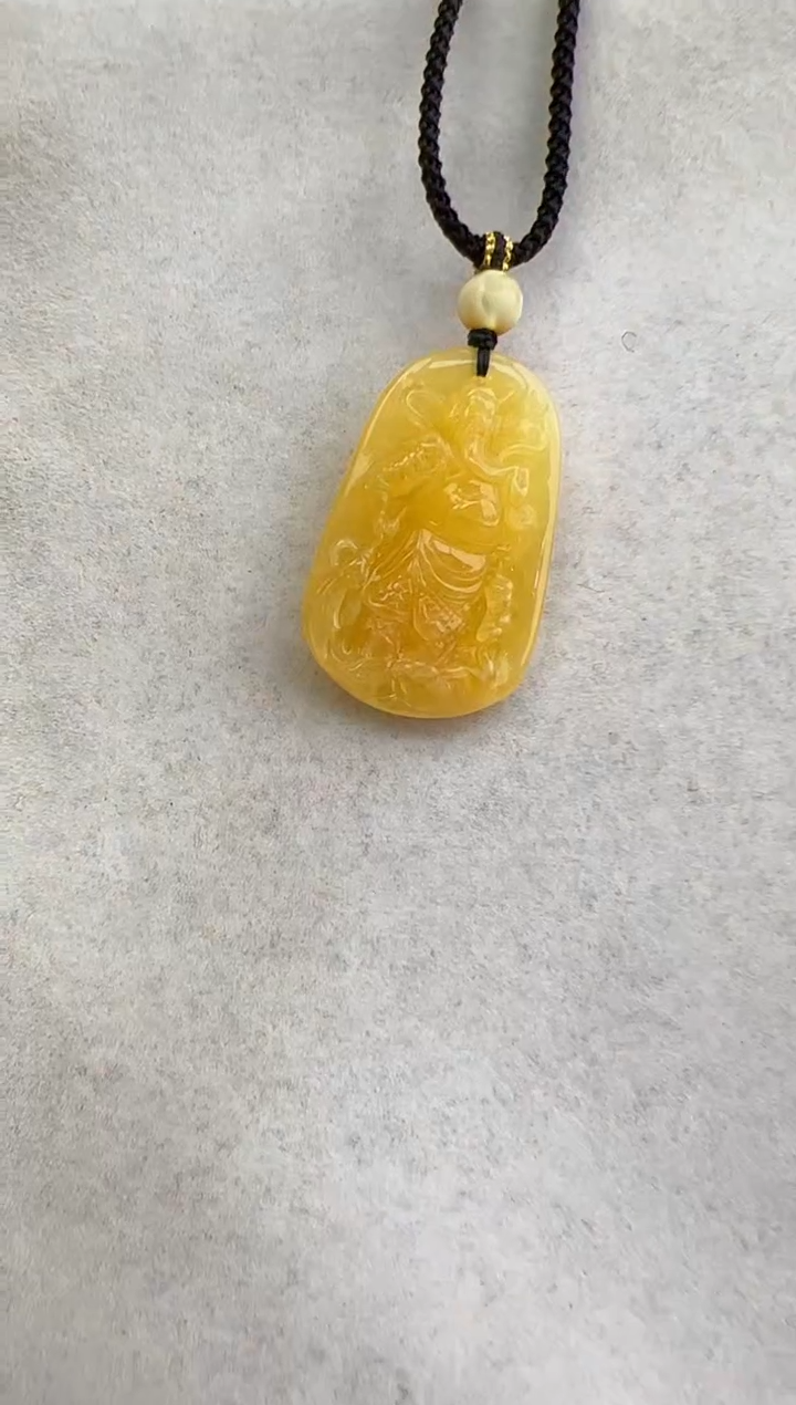 【闪购商品】琥珀裸石未镶嵌10209265-吊坠
