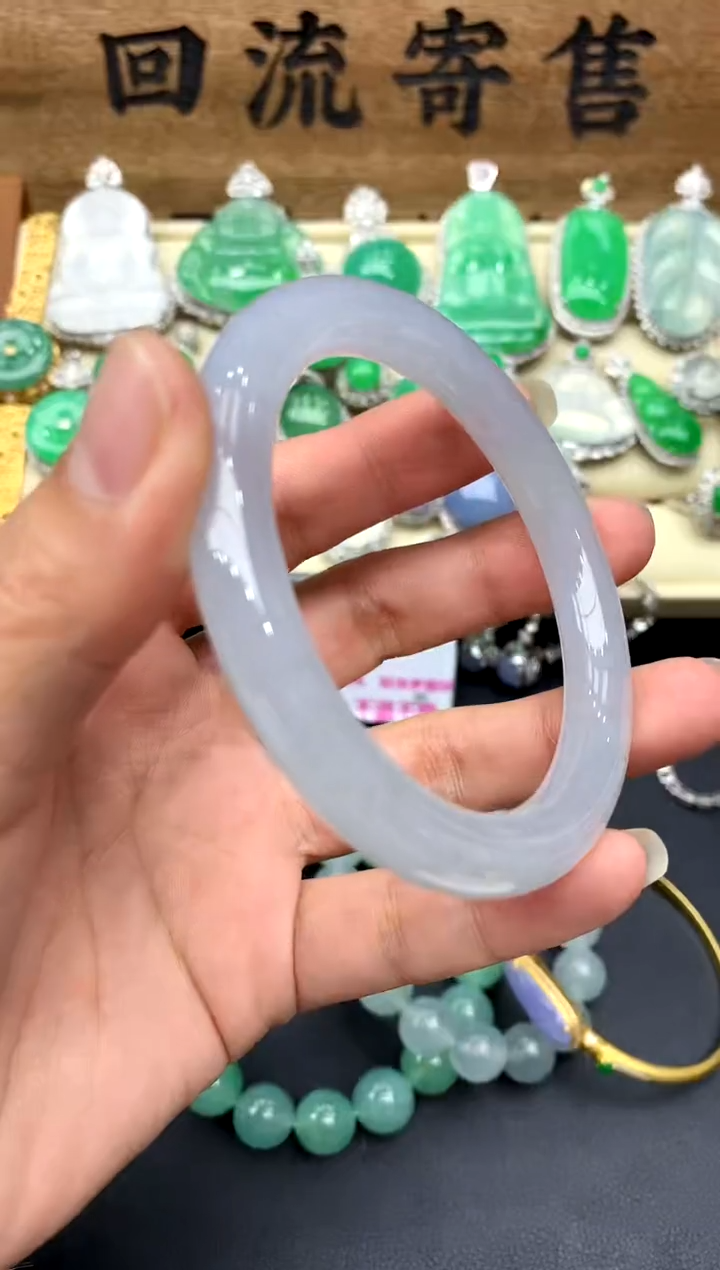 【闪购商品】翡翠手镯未镶嵌343-中国好珍宝