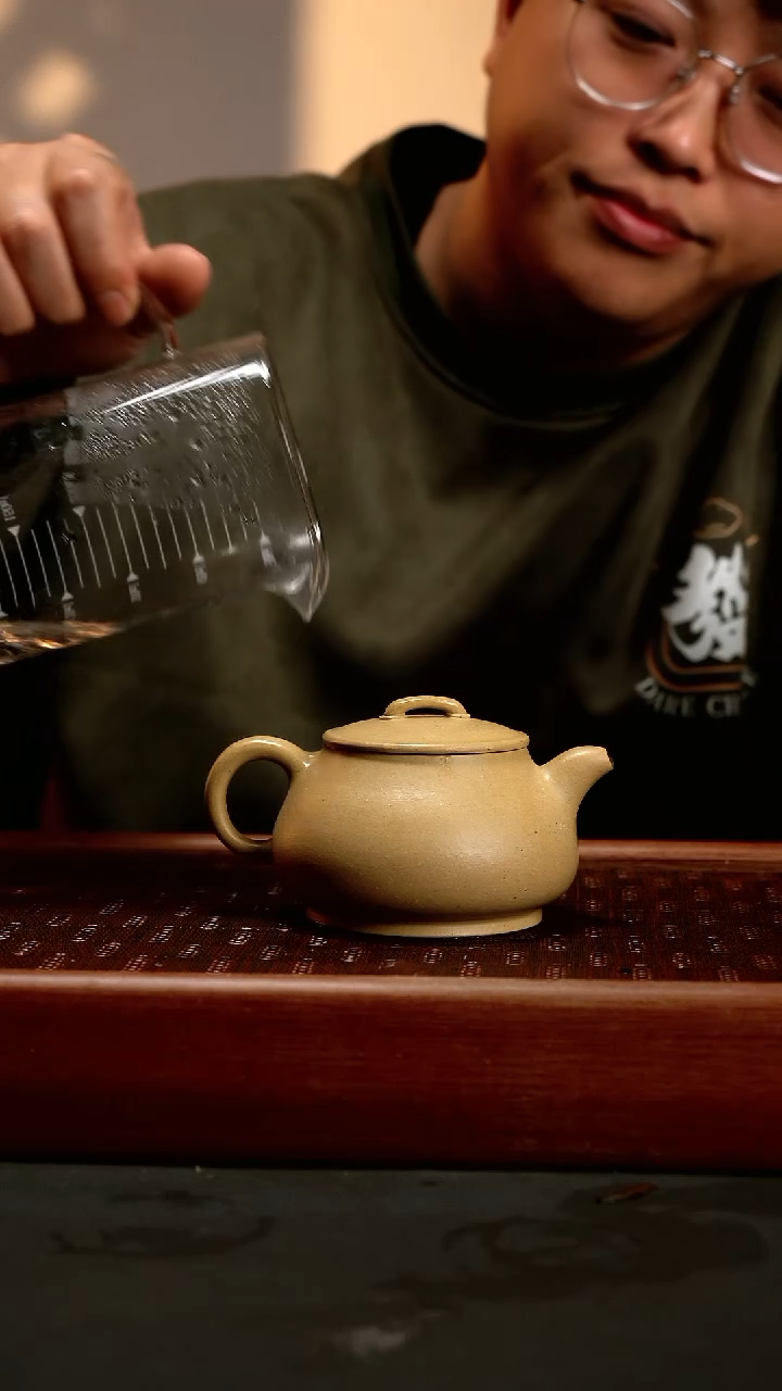 【闪购商品】紫砂茶壶lcm 本绿 无相