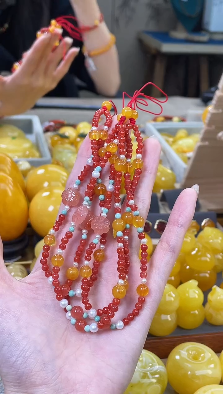 未镶嵌手机挂南红玛瑙多样性发货发其一J