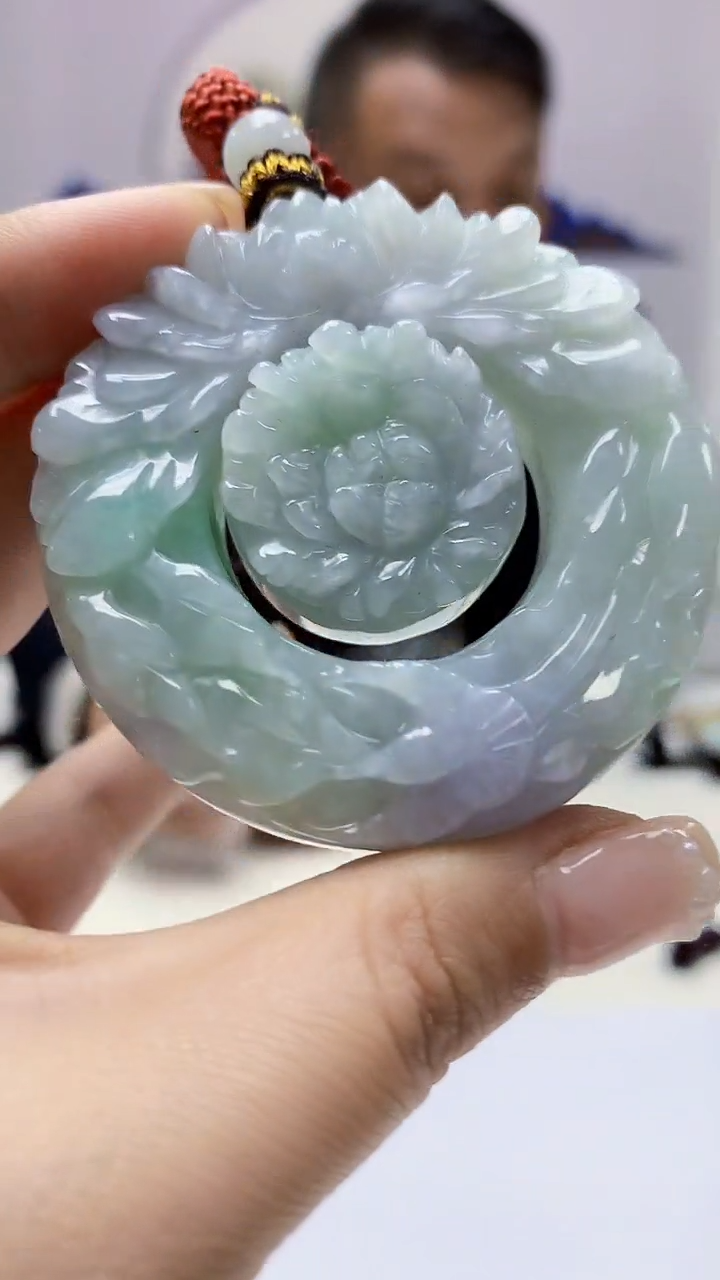 【闪购商品】定制翡翠未镶嵌4969ms-毛货18花