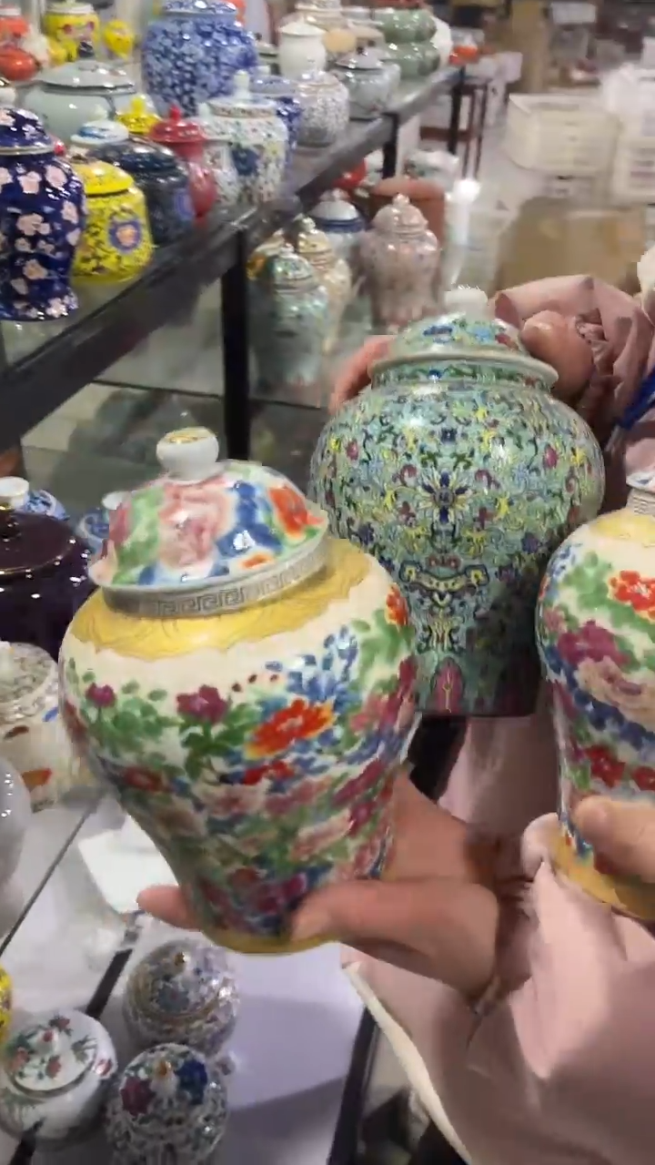 【闪购商品】摆件陶瓷茶叶罐罐密封罐