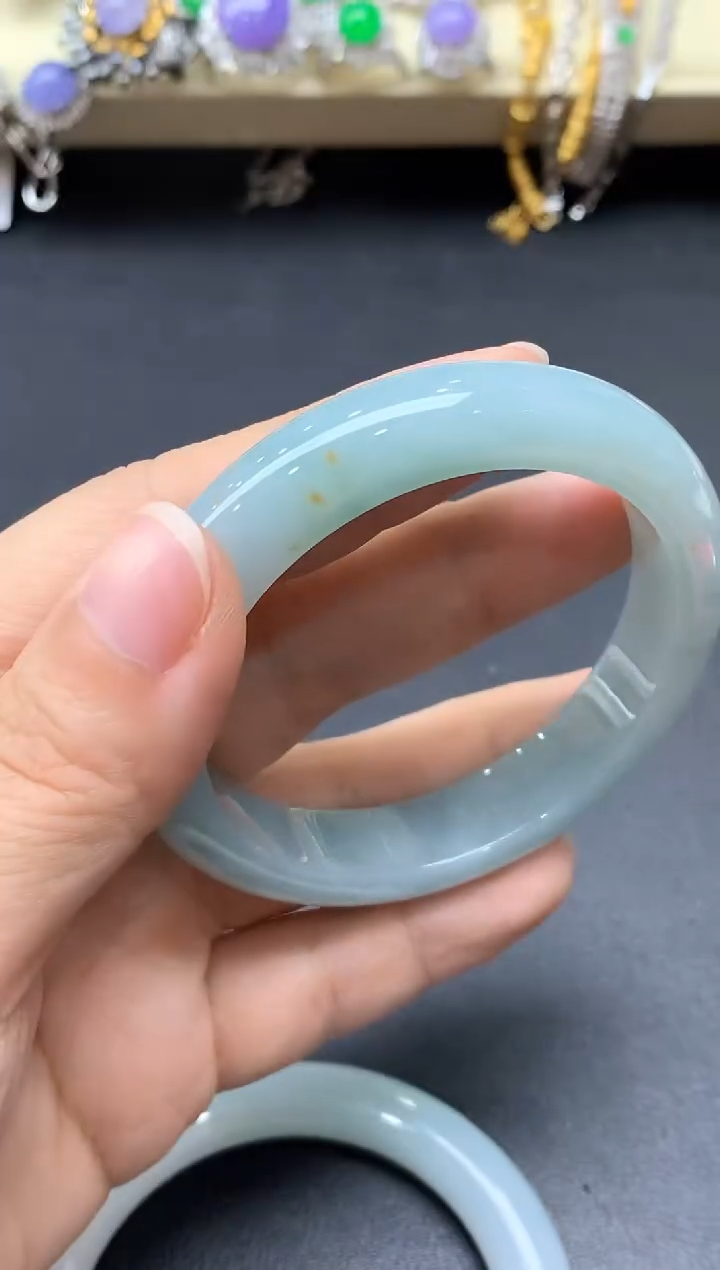 未镶嵌手镯翡翠646-中国好珍宝