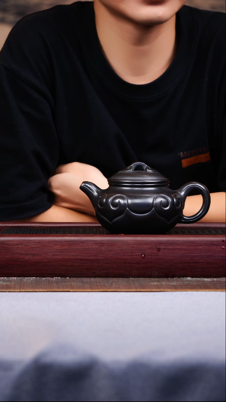 茶壶紫砂宜兴原矿紫砂作品