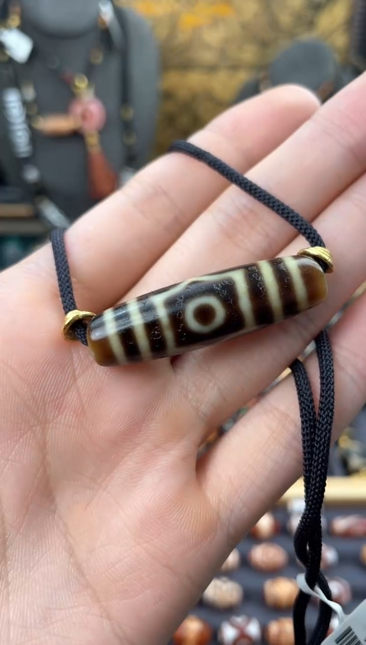 【闪购商品】玛瑙/玉髓颈饰未镶嵌高品三眼锁骨链