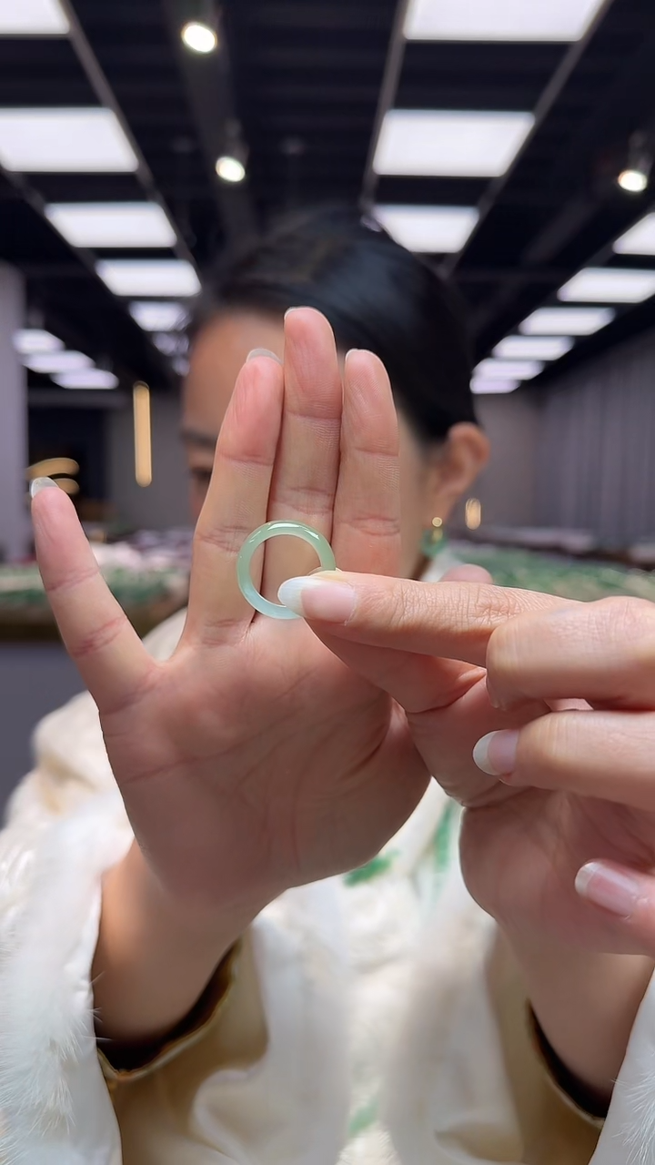 【闪购商品】石英质玉戒指未镶嵌戒指