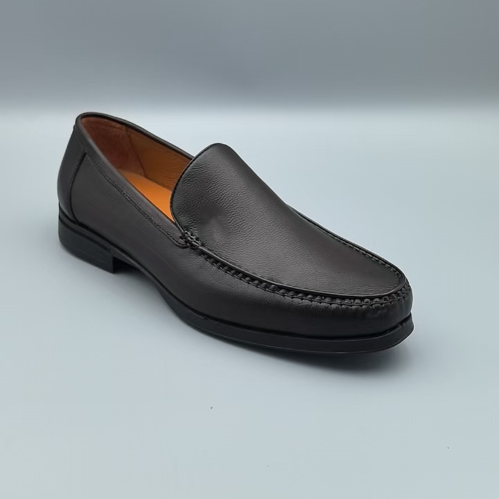 【都】新款轻质厚底系带男士真皮鞋31352498