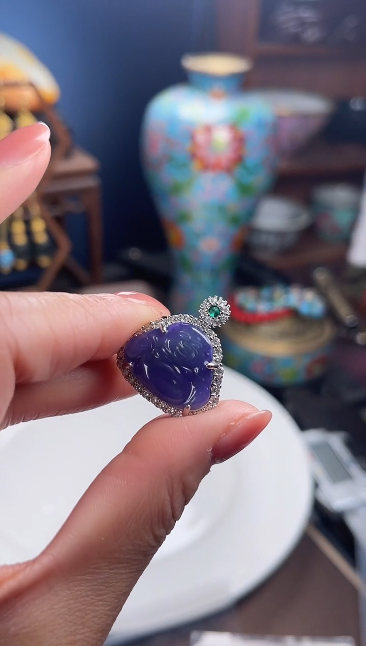 未镶嵌挂件翡翠K****?,010228