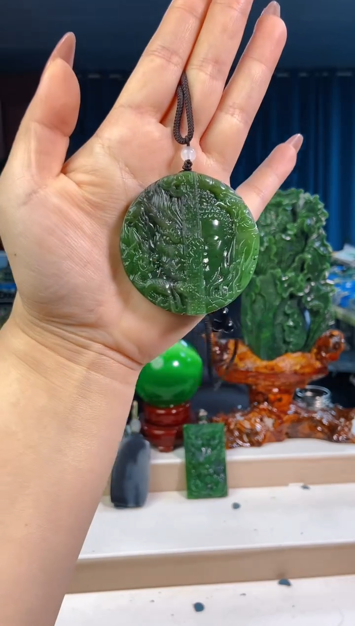 【闪购商品】和田玉挂件未镶嵌1