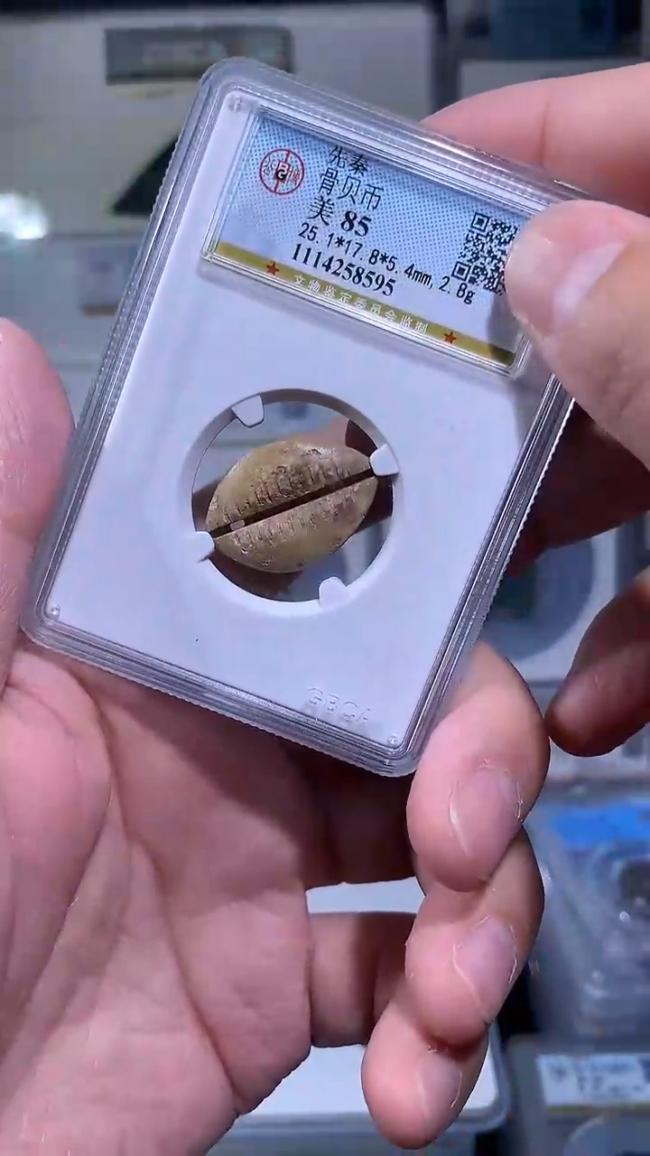 【闪购商品】铜御泉收藏骨bei币一枚