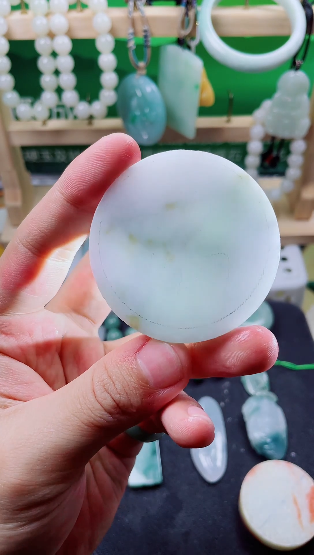 颈饰未镶嵌翡翠翡翠翡翠529