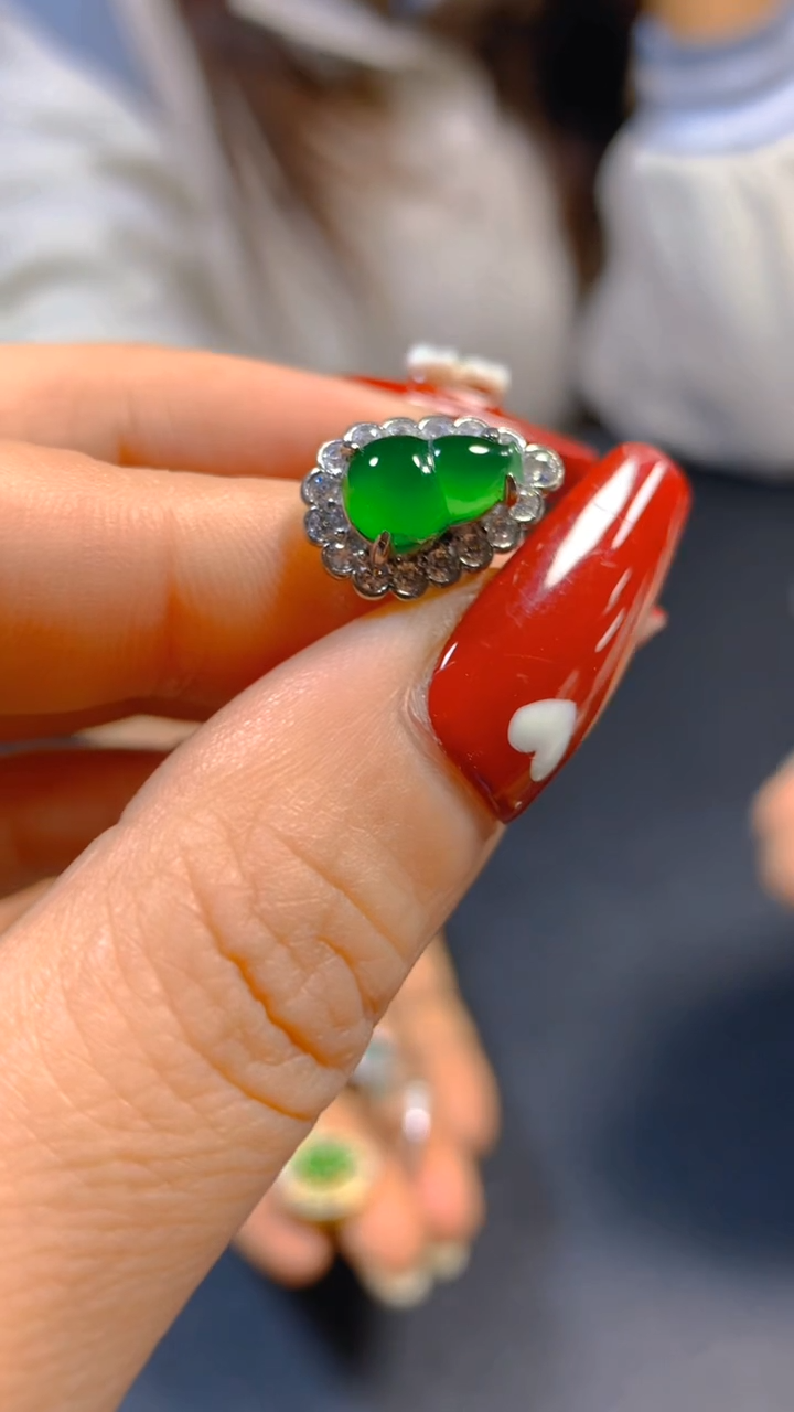 【闪购商品】翡翠戒指未镶嵌0531704027多样性发一