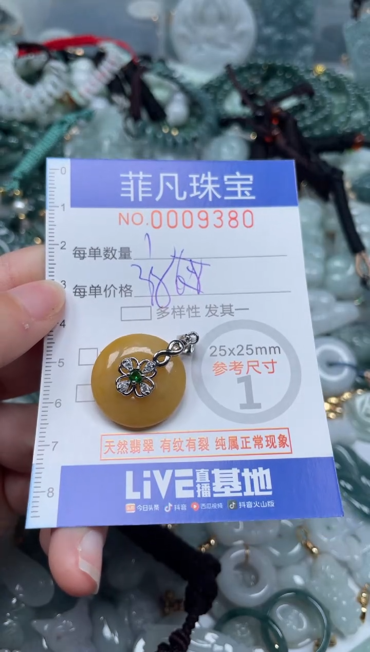 【闪购商品】翡翠颈饰未镶嵌00..9380