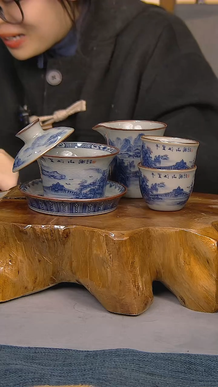 【闪购商品】4件套陶瓷茶具家用简装系列