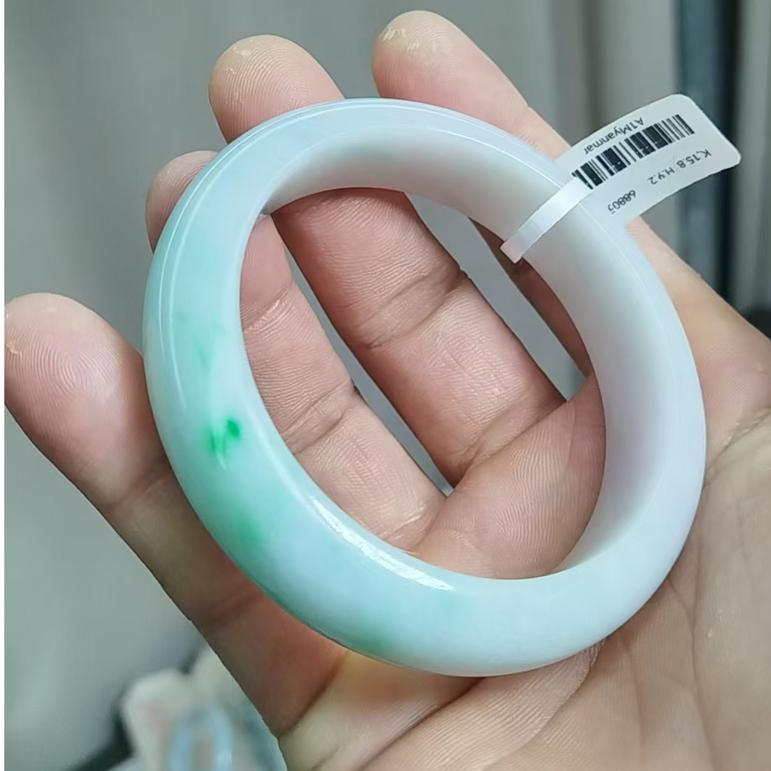 缅料翡翠手镯A货58-59MM