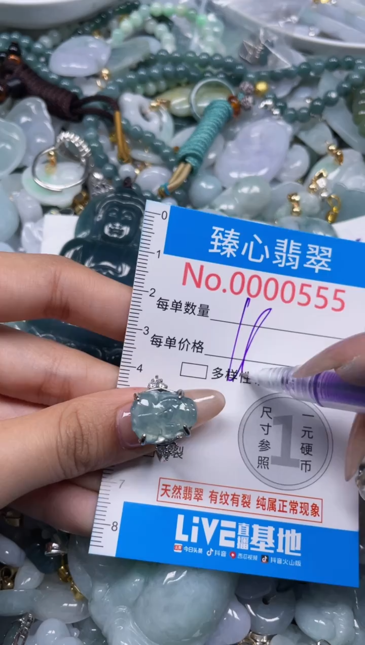 颈饰未镶嵌翡翠555