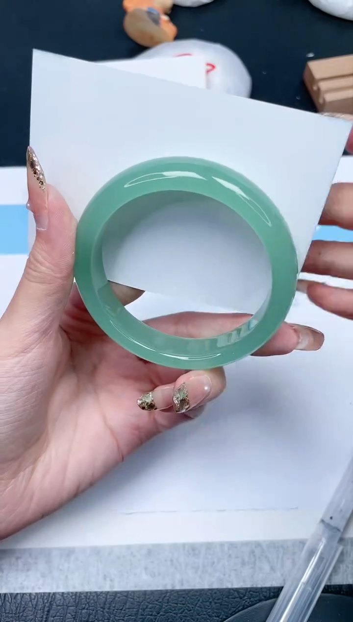 【闪购商品】石英质玉手镯未镶嵌383-55.8