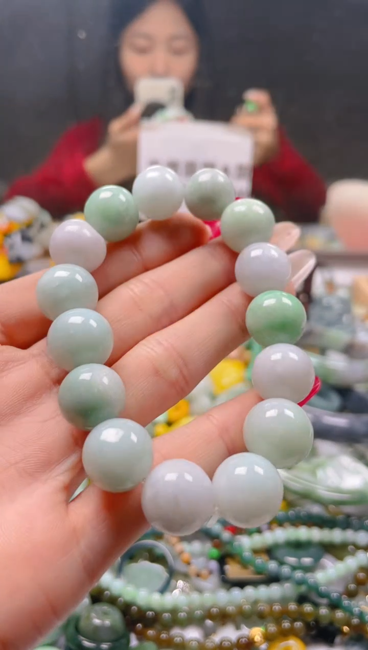 【闪购商品】翡翠颈饰未镶嵌13MM/U/翡翠A货一图一物