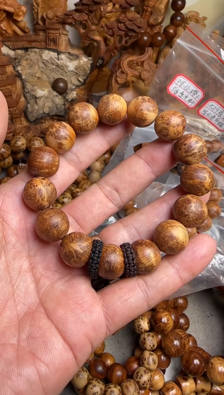 【闪购商品】柏木手串/手链崖柏陈化缨子瘤疤1.5