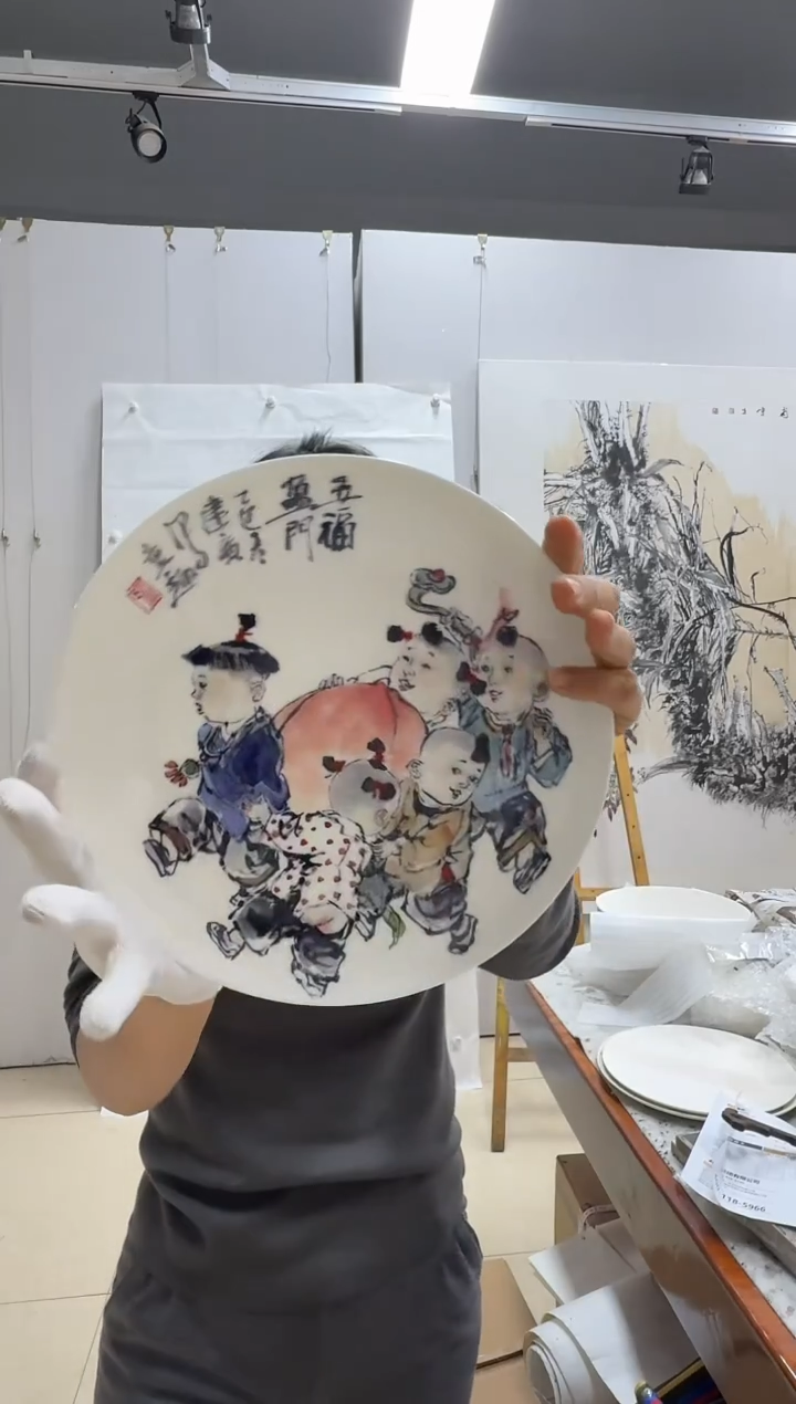 国画炳山艺术--老师作品 