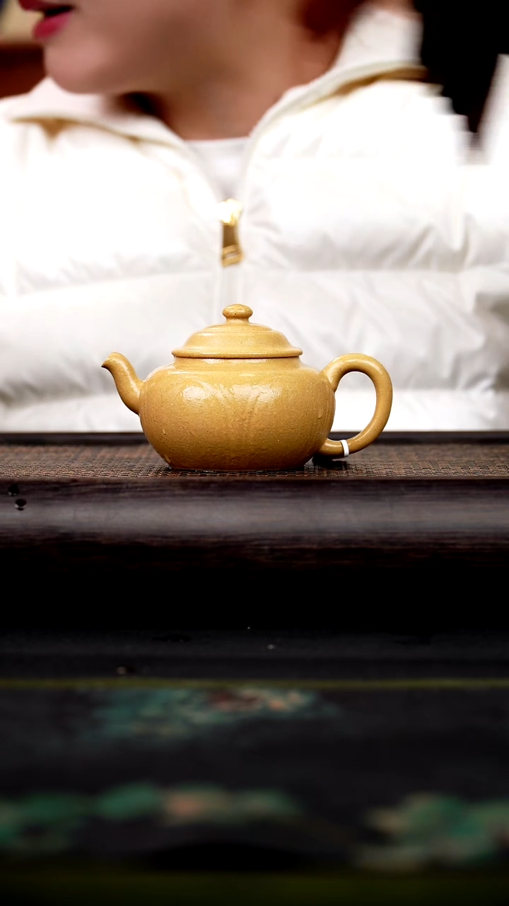 茶壶紫砂 梨皮本山绿 禅定 170c