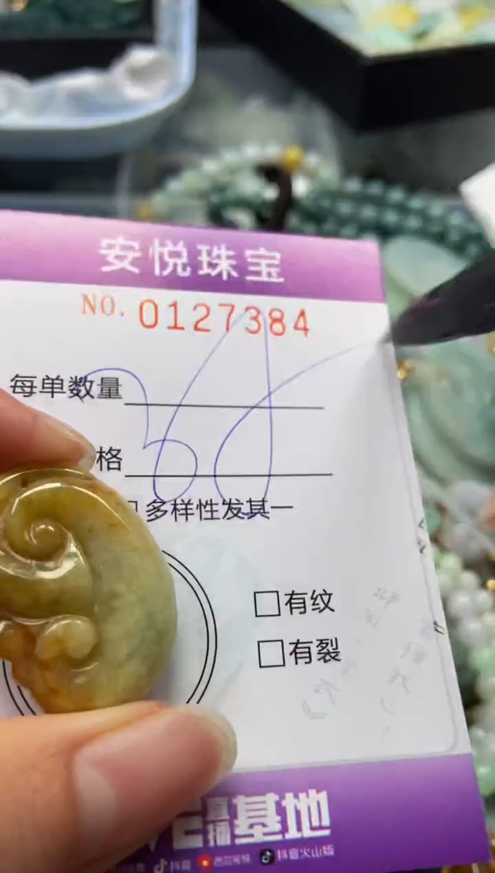 【闪购商品】翡翠颈饰未镶嵌闪购0127384