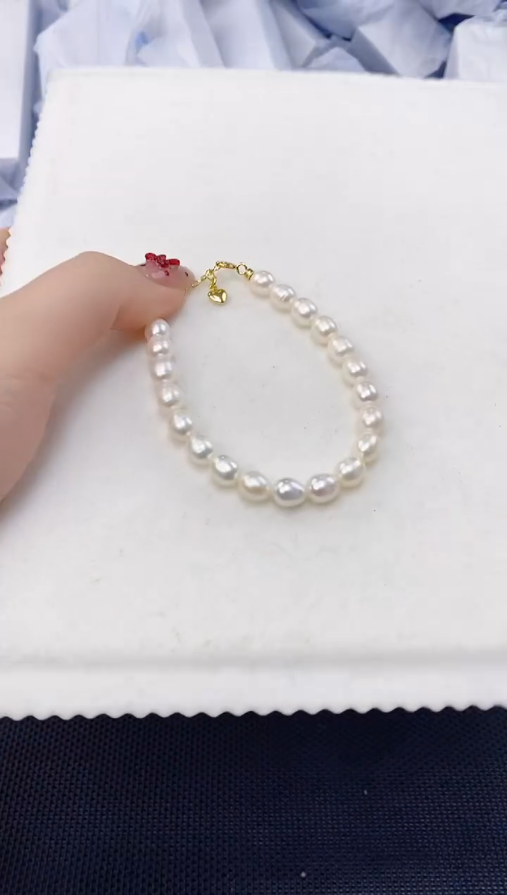 未镶嵌耳饰淡水珍珠SL1027