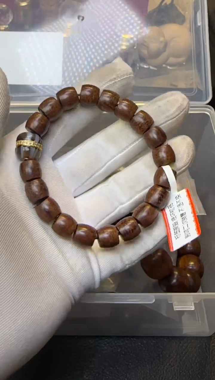 【闪购商品】贡木手串/手链贡木龙鳞9x10单圈