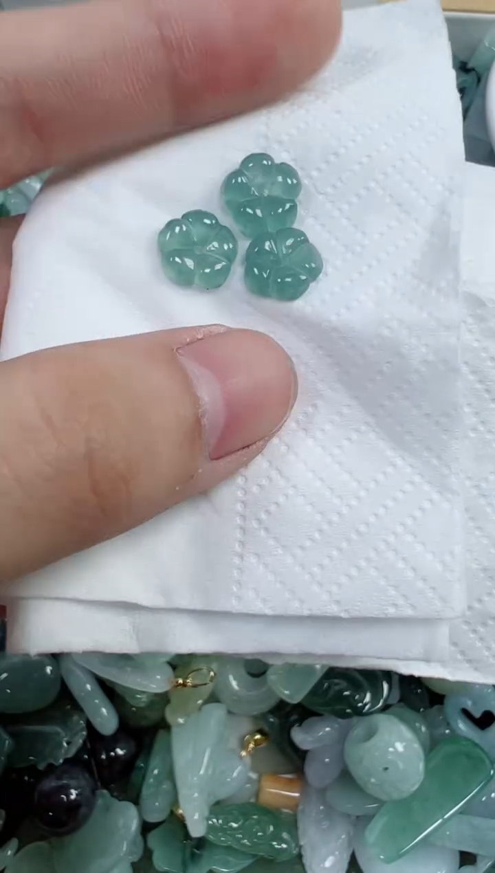 裸石翡翠110号链接，A货翡翠
