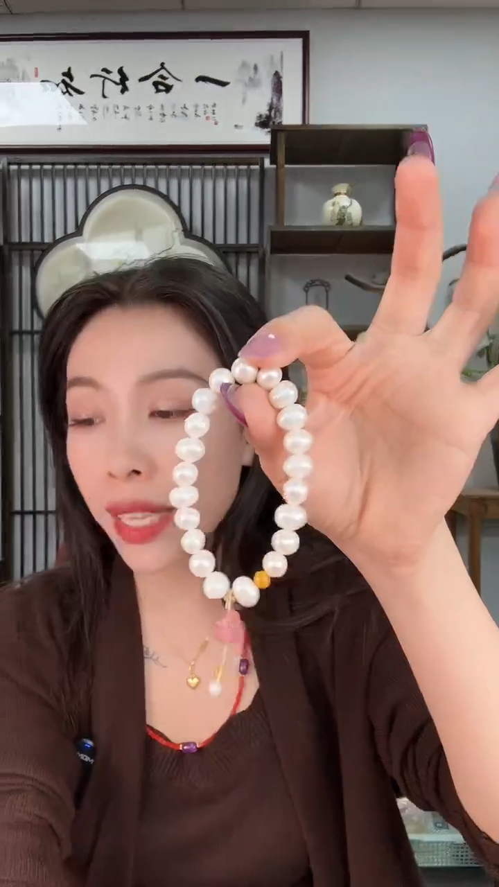 未镶嵌1淡水珍珠  B6191 多样性发货其一