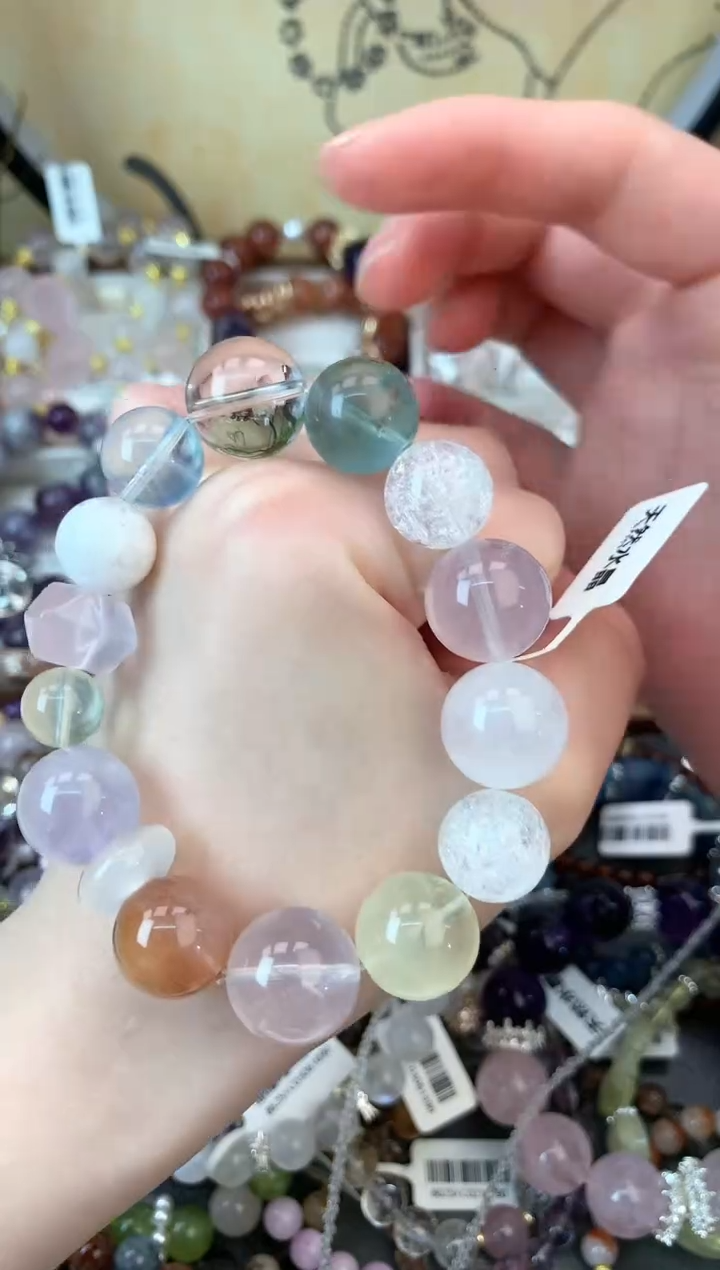 【闪购商品】水晶手链未镶嵌240手串