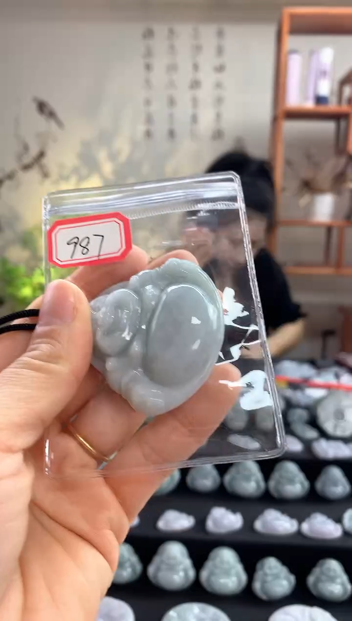 【闪购商品】翡翠颈饰未镶嵌佛公987
