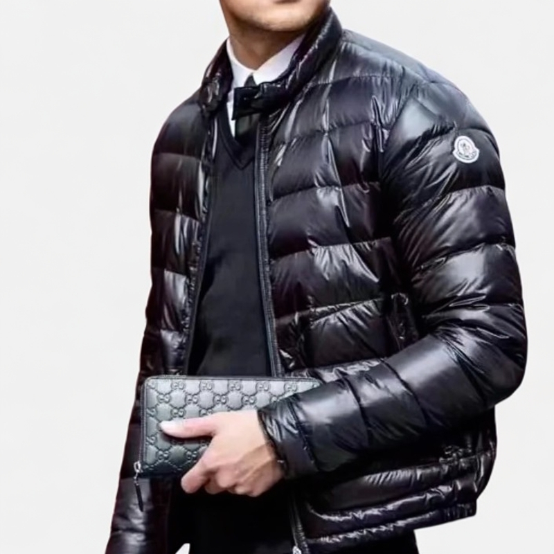 未使用 MONCLER 蒙口ACORUS立领夹克羽绒服 纯色短款轻薄男女秋冬