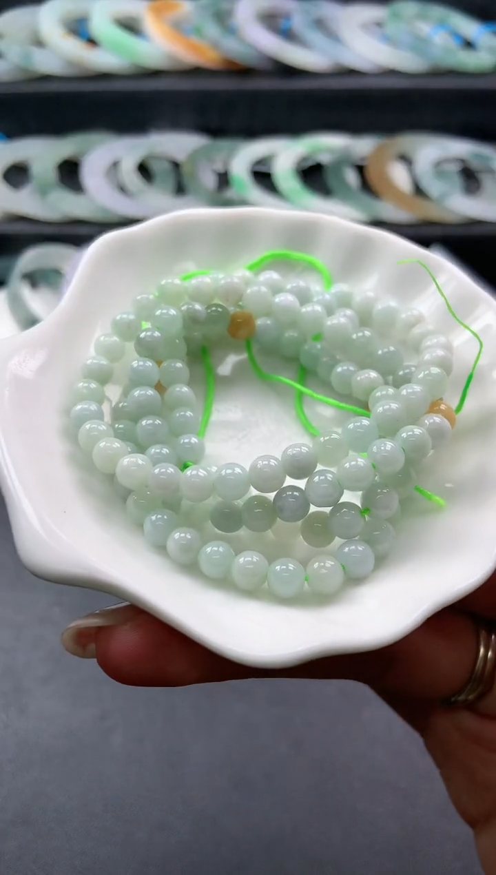 【闪购商品】翡翠手串未镶嵌手串