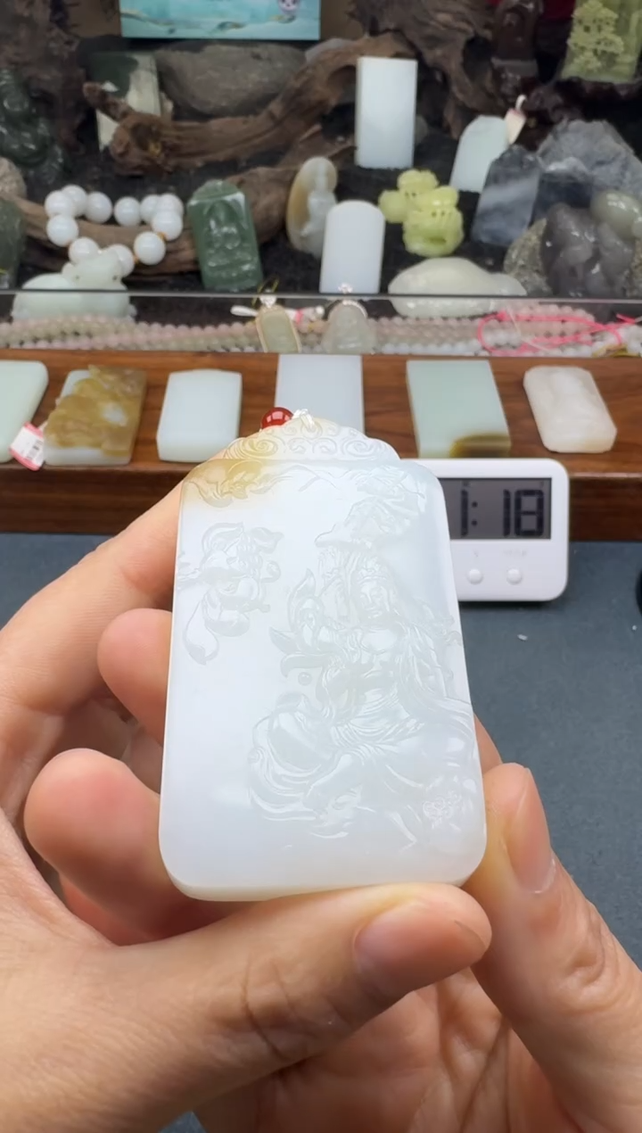 【闪购商品】和田玉未镶嵌颈饰多多