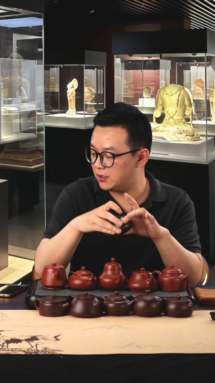 茶壶紫砂青段蟹壳青炮嘴
