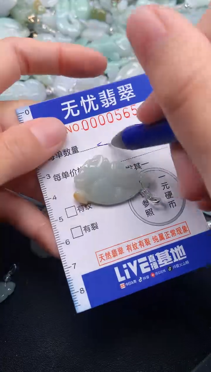 颈饰未镶嵌翡翠565