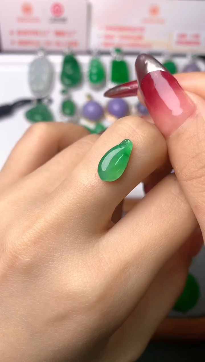 【闪购商品】定制翡翠未镶嵌裸石（镶嵌定制）