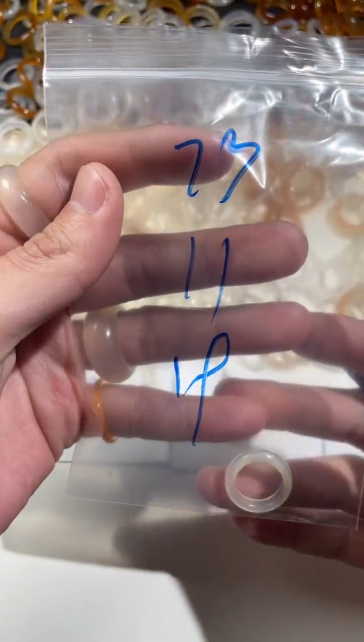 【闪购商品】玛瑙/玉髓戒指未镶嵌73