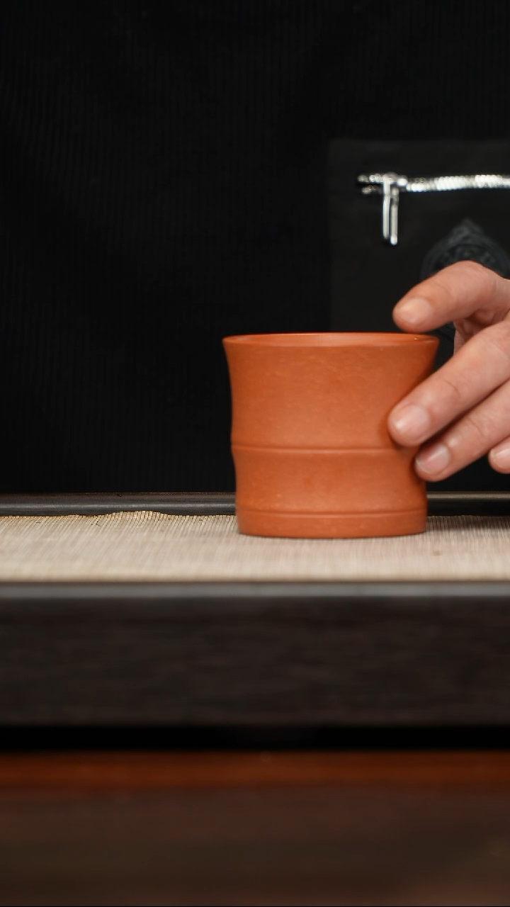 【闪购商品】紫砂茶壶降坡竹节杯