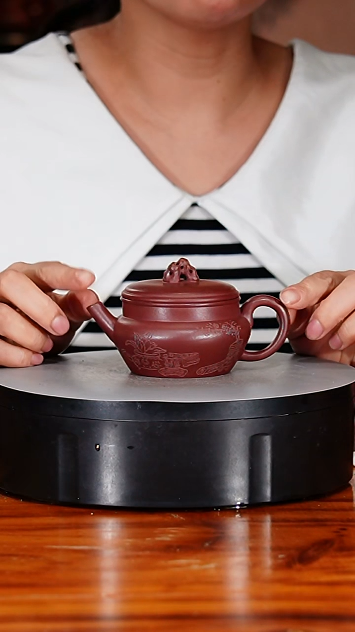宜兴原矿紫砂壶茶壶130C