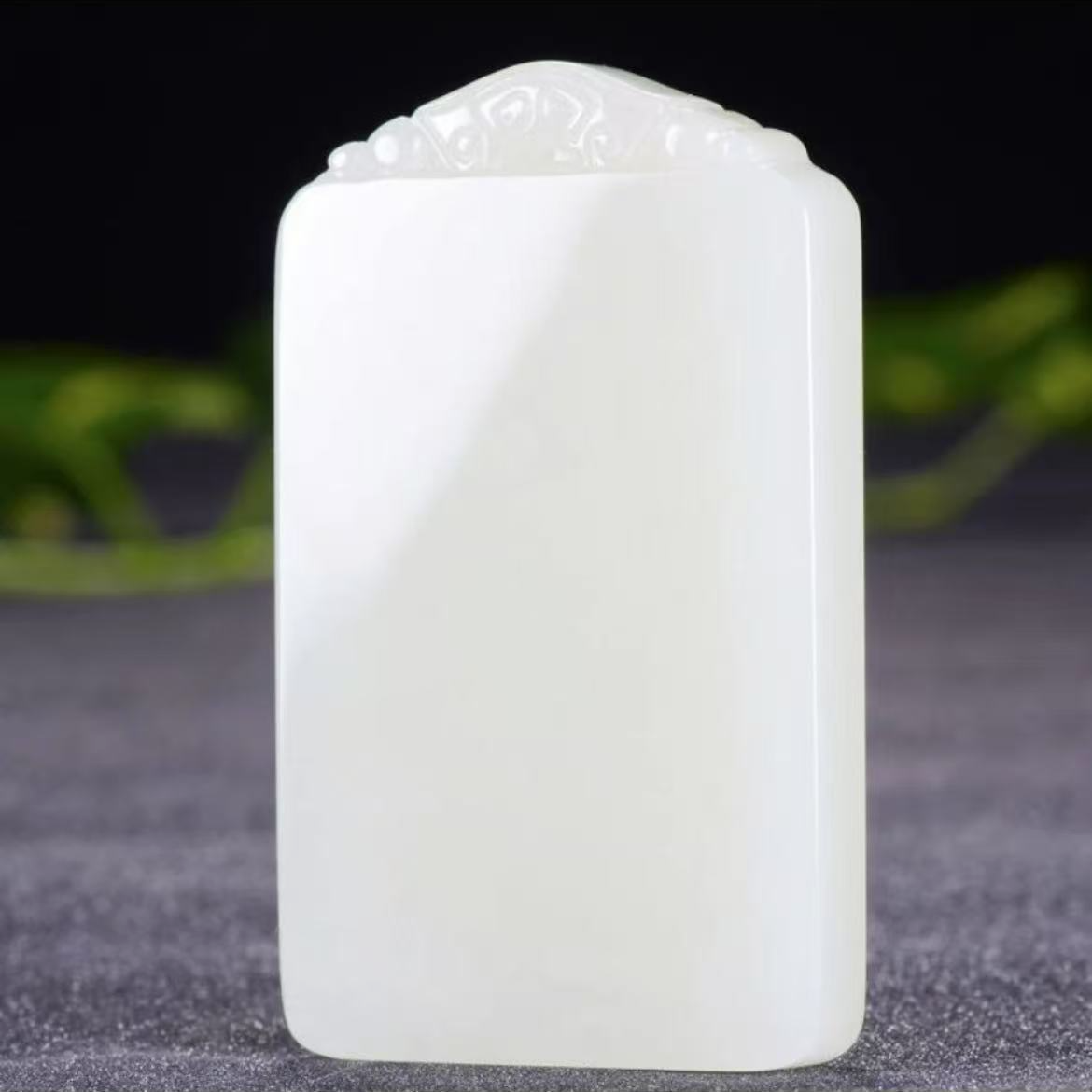 山料米达无事牌4X7吊坠