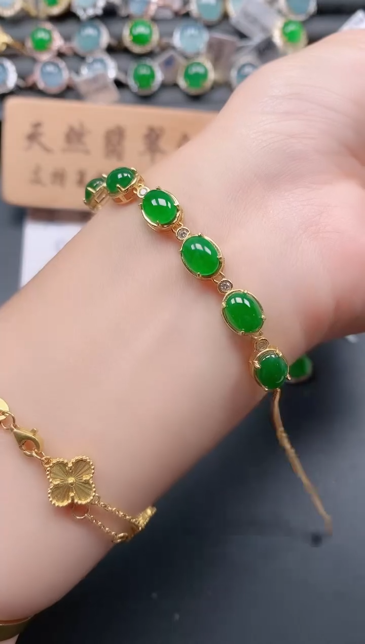 银S925镶嵌戒指翡翠11111