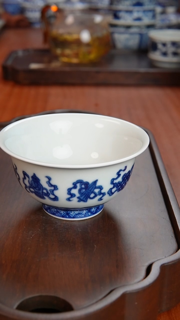 【闪购商品】景德镇镹曰陶手工手绘柴窑茶具