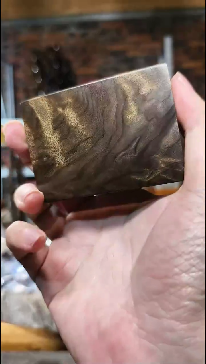 金丝楠无事牌手把件