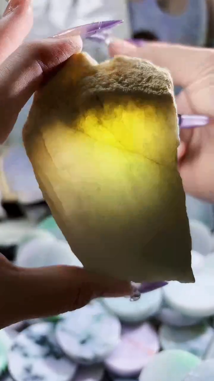 翡翠未镶嵌颈饰翡翠A货 江谭813