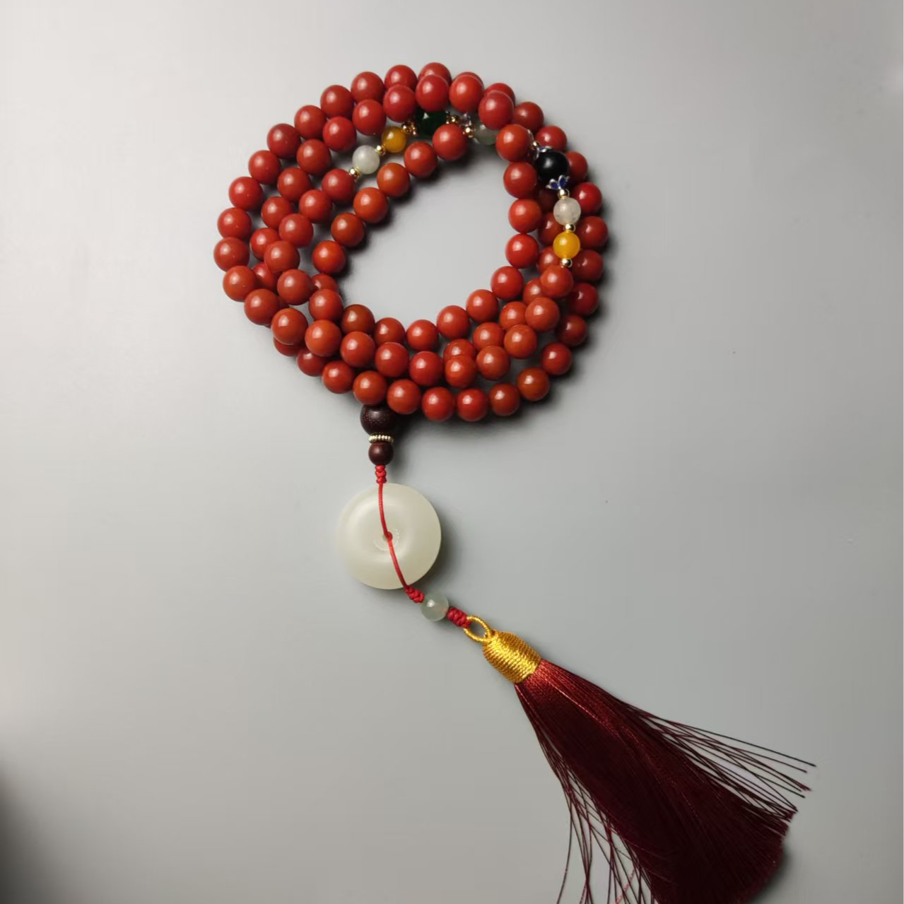 玛瑙----108纯手工手链1568