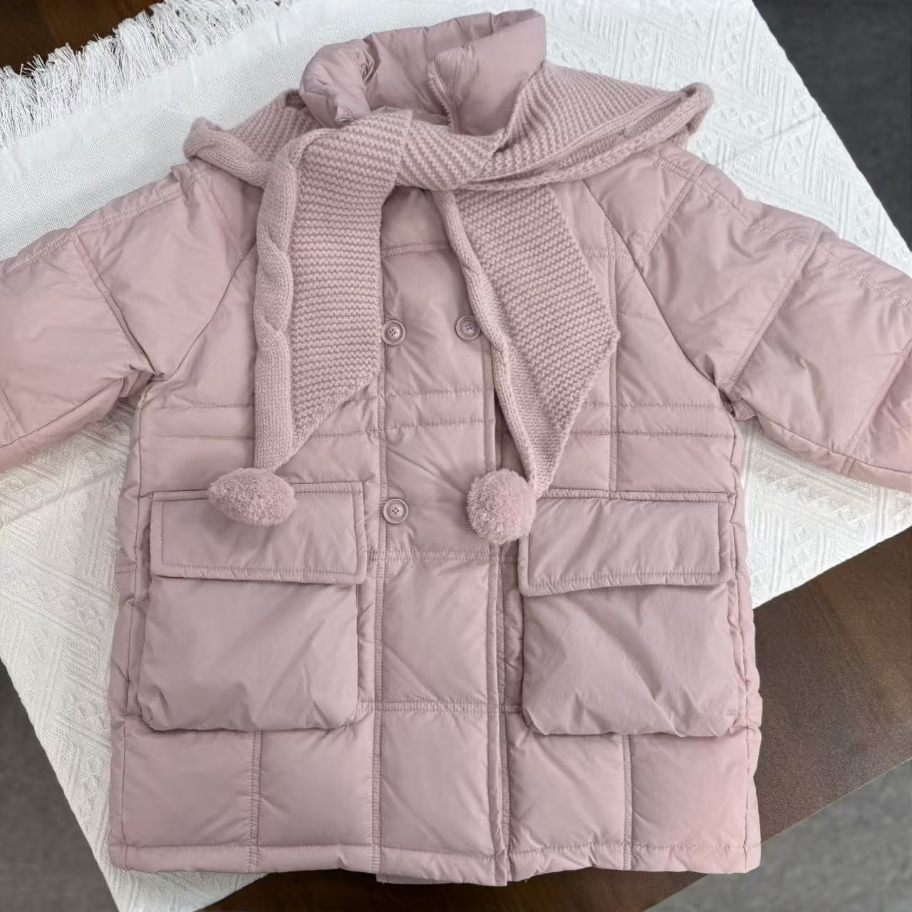 【工厂清仓孤品编码1-50】迪士尼品牌高端定制童装羽绒加绒加厚